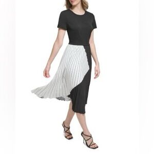 KARL LAGERFELD PARIS contrast dress